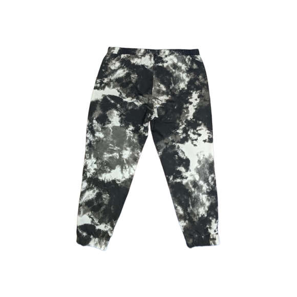 NWOT Zella Nordstrom Black Tie Dye Cotton-blend Sweatpants Size XL - Picture 2 of 8